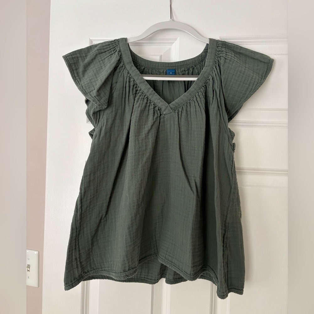 Old Navy V Neck Baby Doll Top